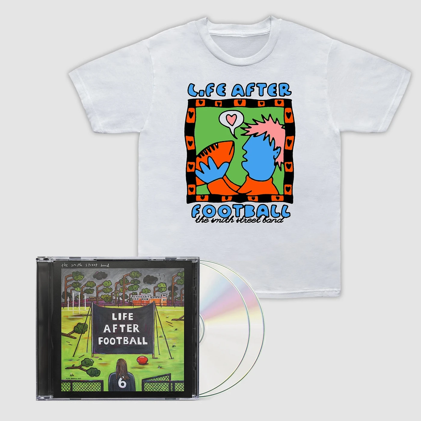 The Smith Street Band Life After Football CD + T-Shirt