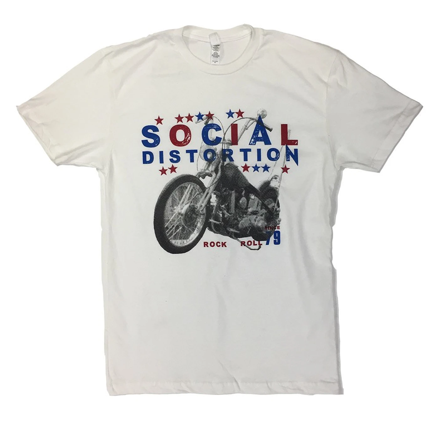 Social Distortion Rock N Roll T-Shirt (White)