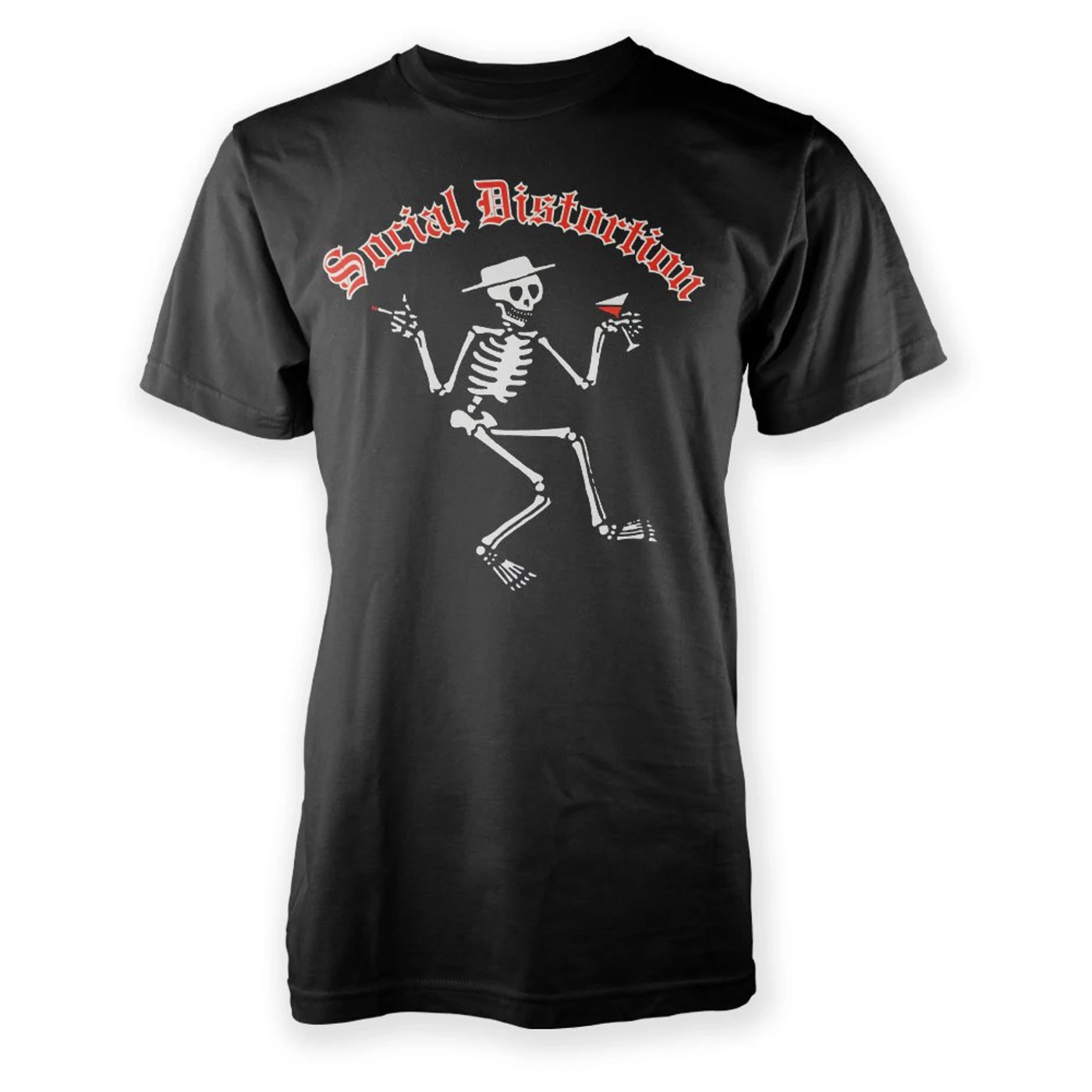 Social Distortion Skelly Logo T-Shirt (Black)
