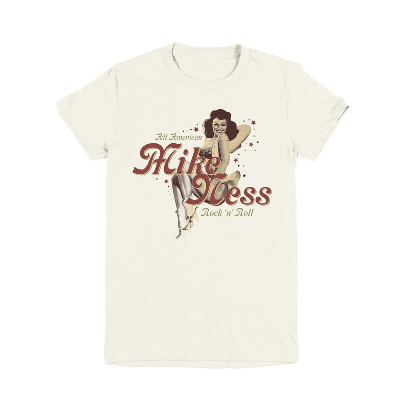 Mike Ness Western Girl Women's T-Shirt (Natural)