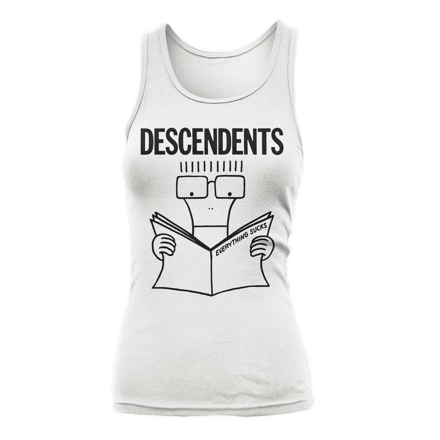 Descendents Everything Sucks Womens Tank (White)
