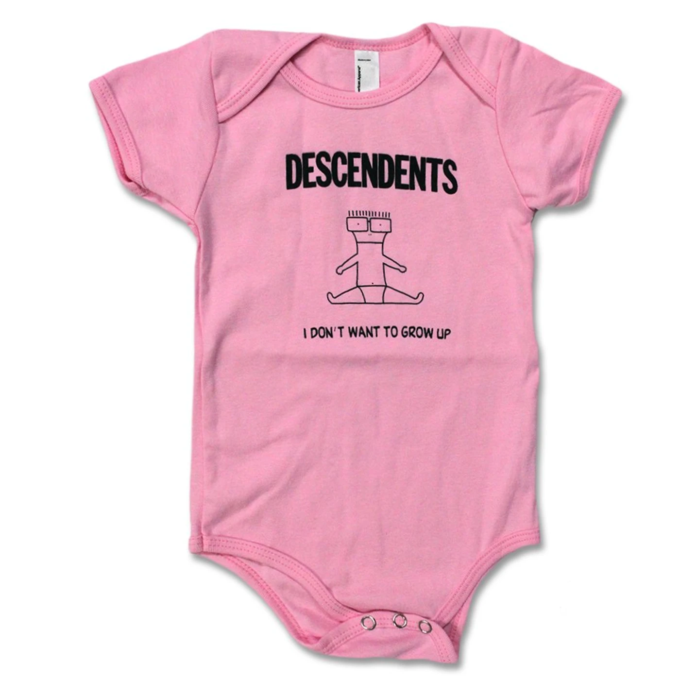 Descendents I Don't Want To Grow Up Onesie (Pink)