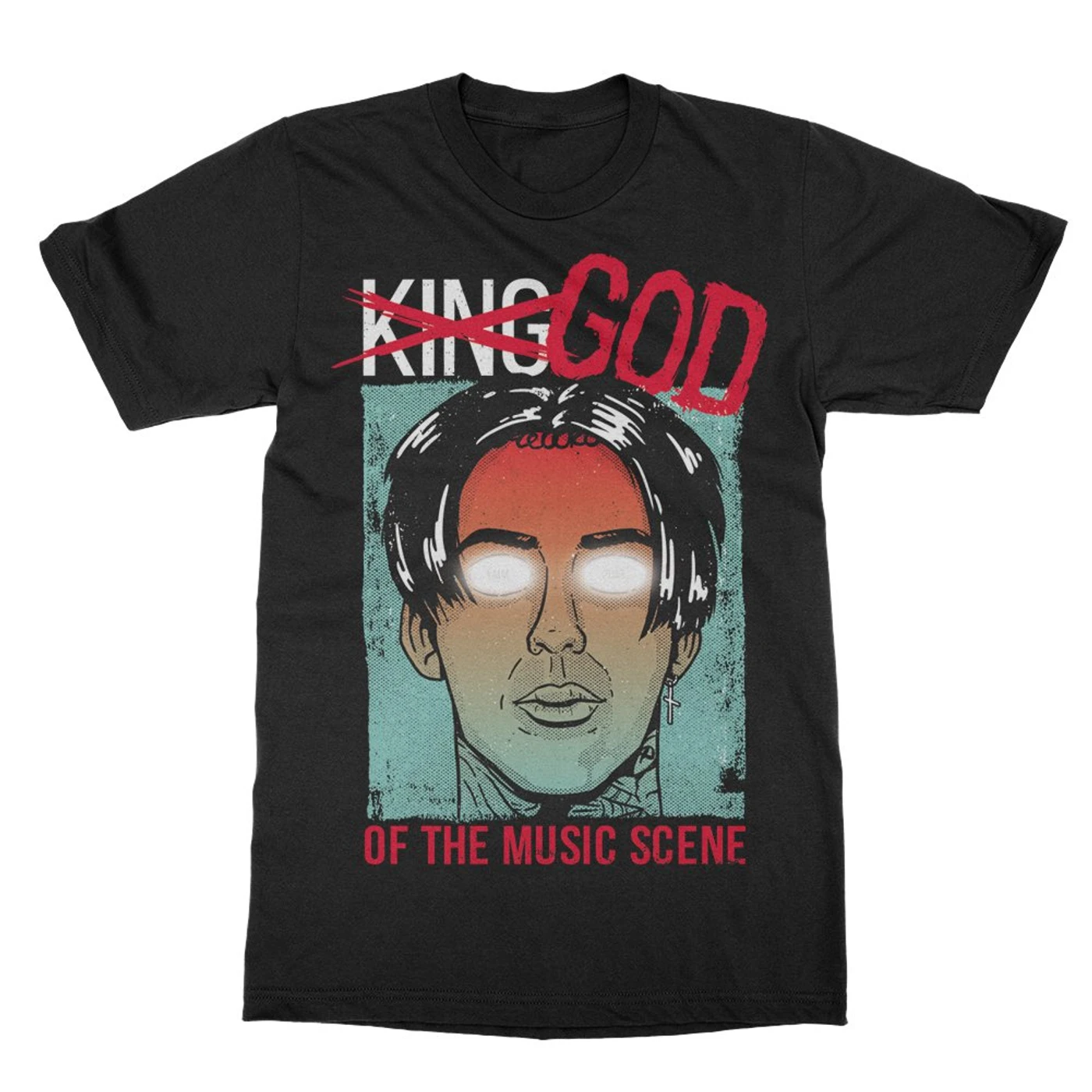 Falling In Reverse King God Tee (Black)