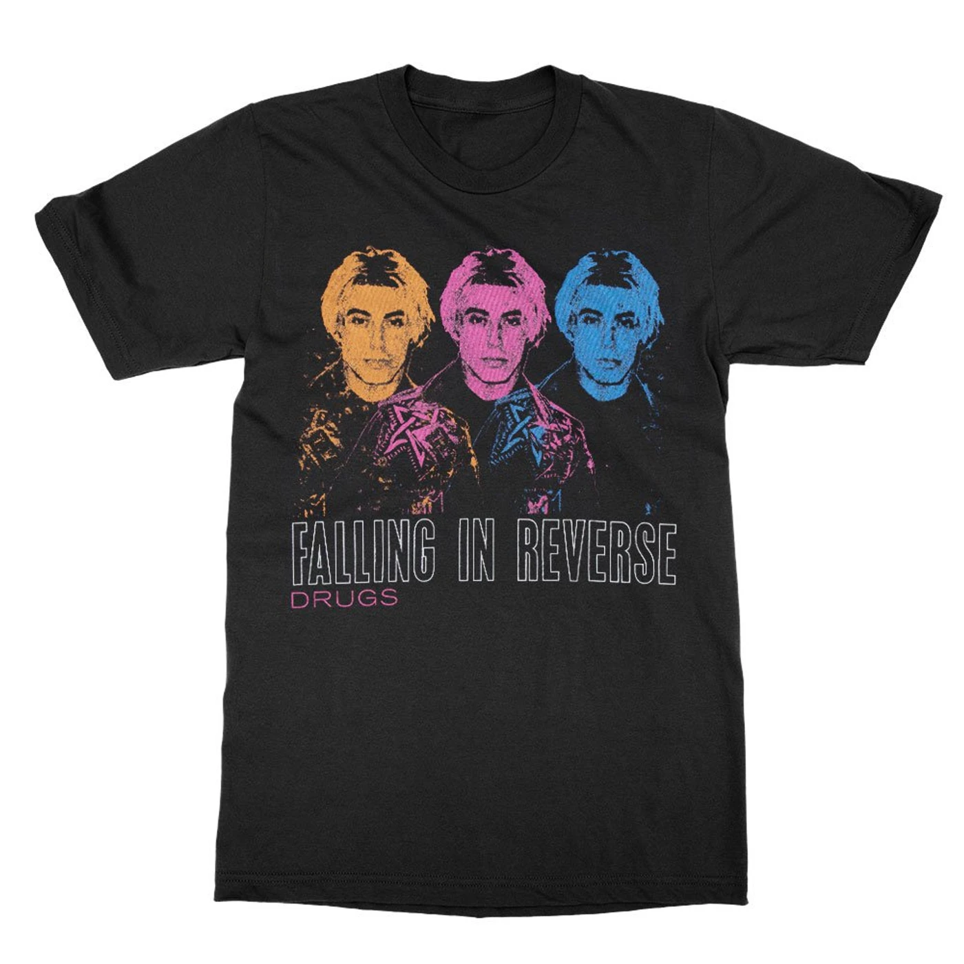 Falling In Reverse Ronnie x Three Tee (Black)