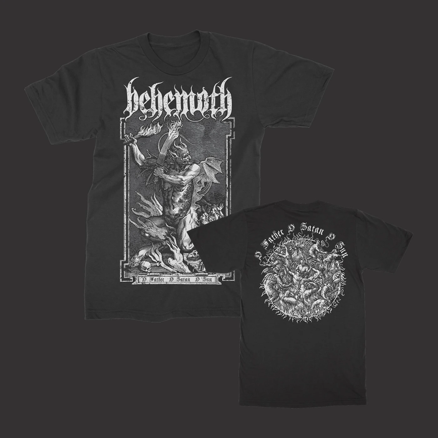 Behemoth O' Father, O' Satan T-Shirt (Black)