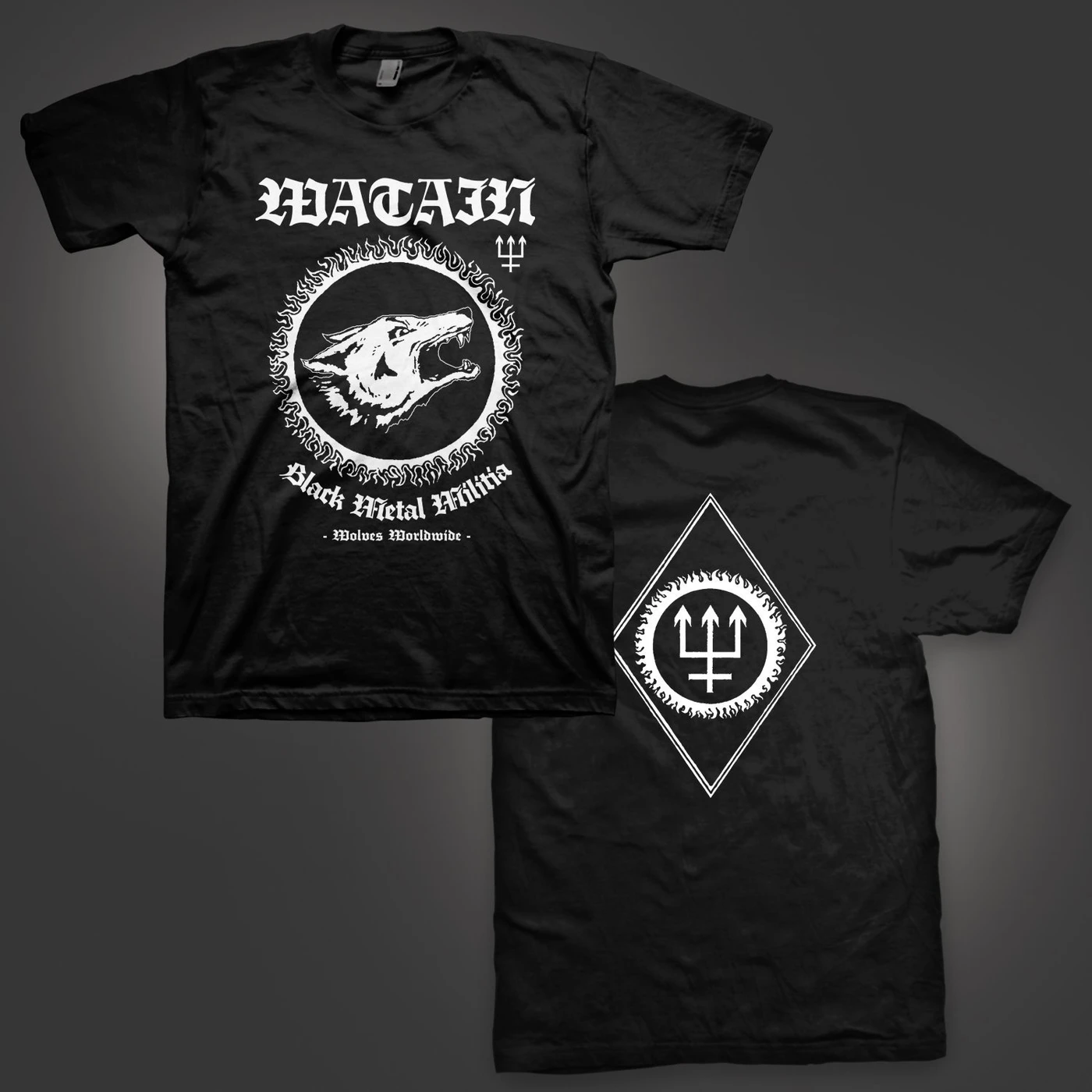 Watain Black Metal Militia T-Shirt (Black)