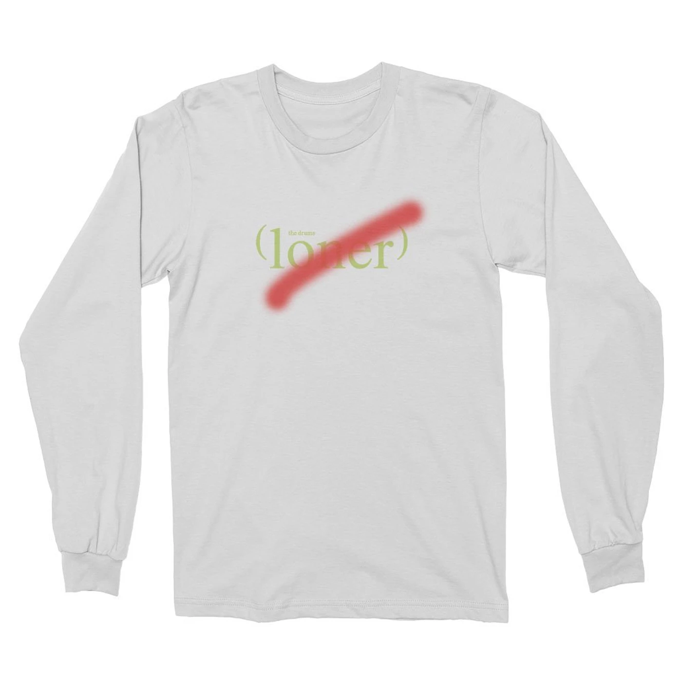 The Drums Loner Long Sleeve (White)