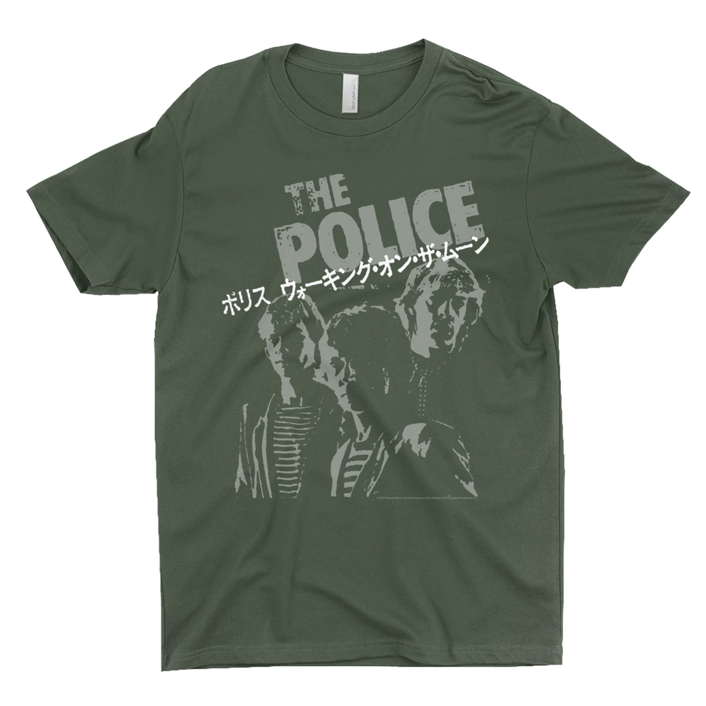 The Police T-Shirt | The Police Japanese Promotion The Police Shirt