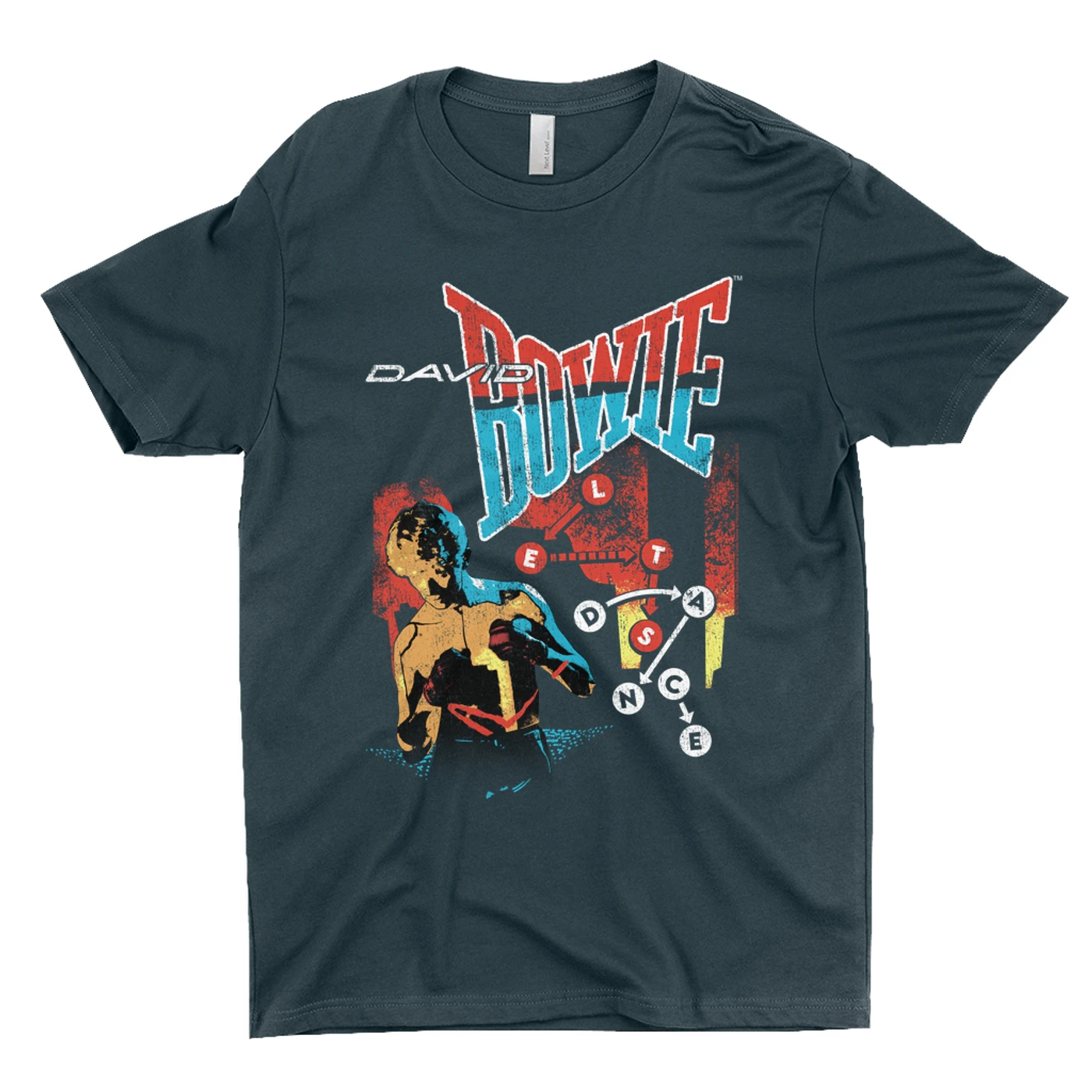 David Bowie T-Shirt | Let's Dance Tour Image David Bowie Shirt
