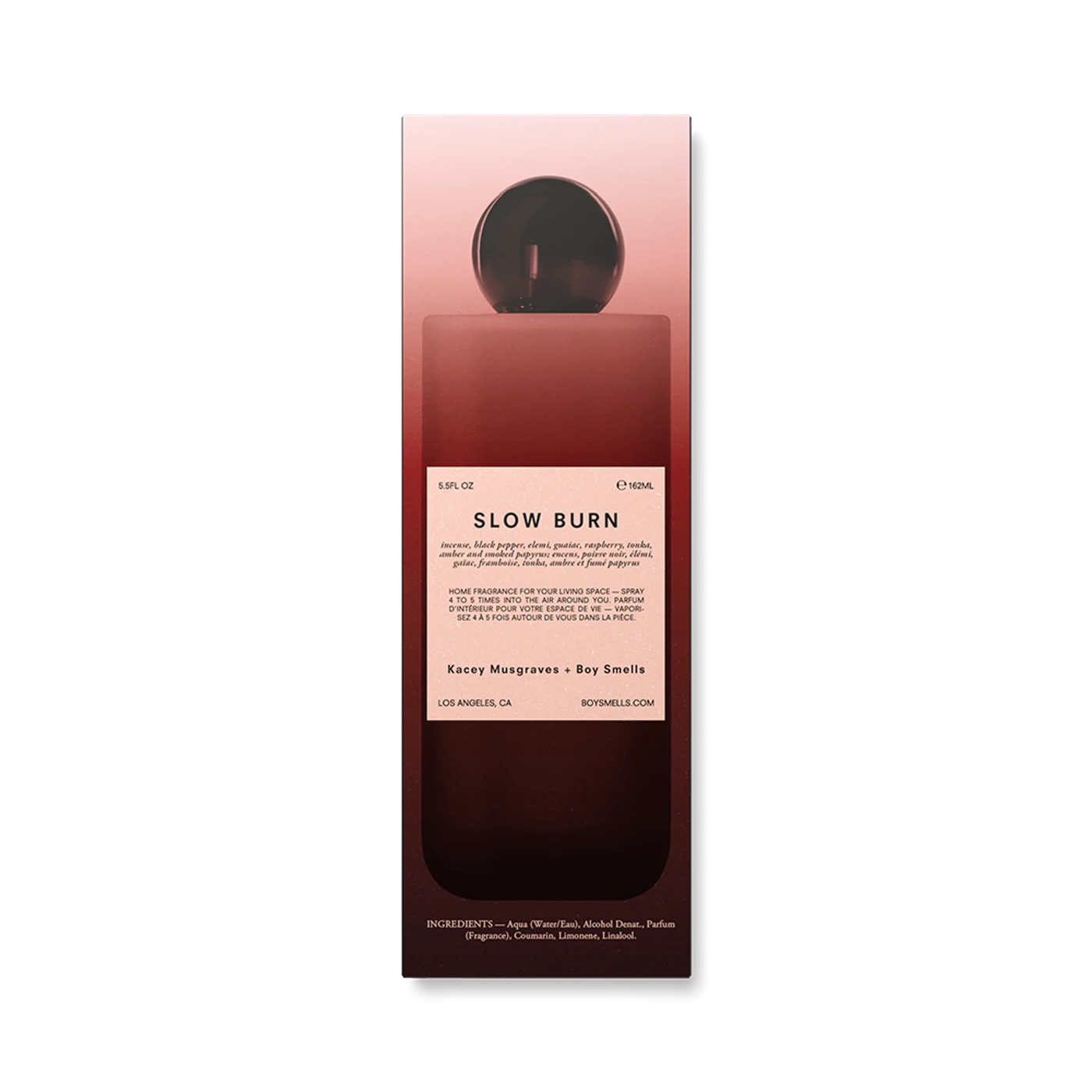 Kacey Musgraves KM + Boy Smells Slow Burn Room Spray