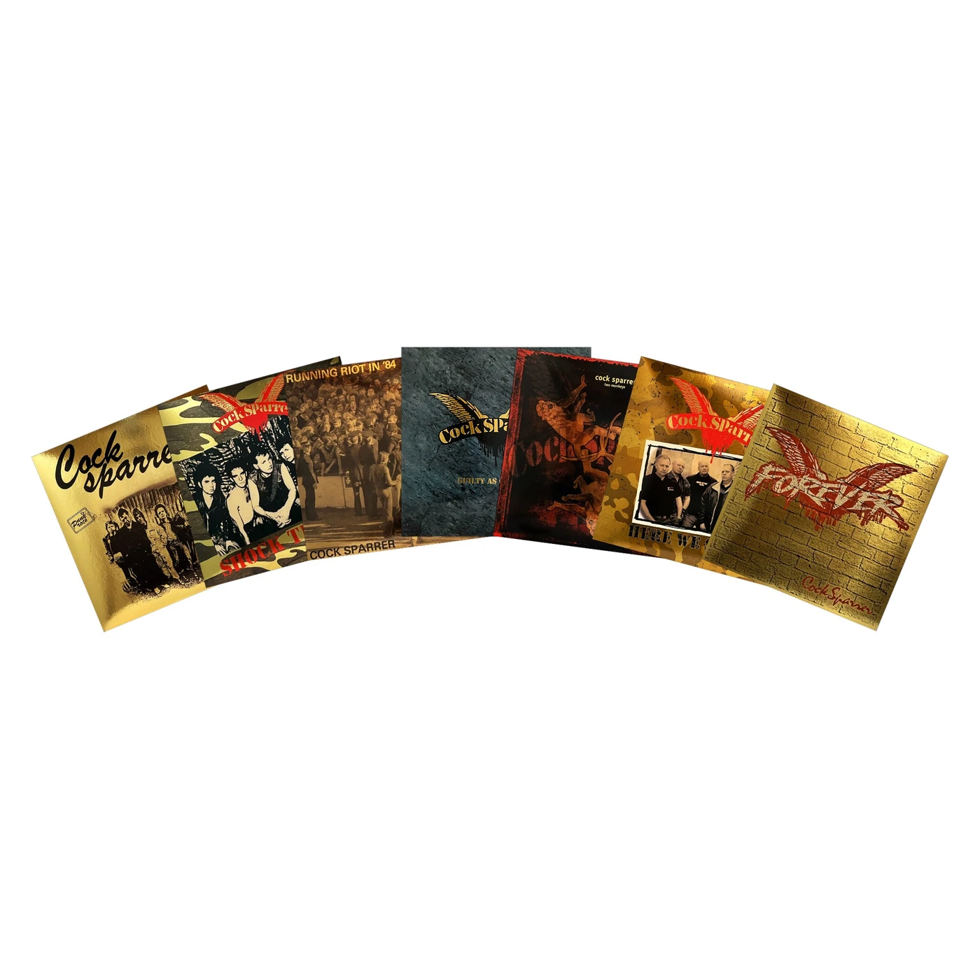 Cock Sparrer - 50th Anniversary LP Set (Vinyl)