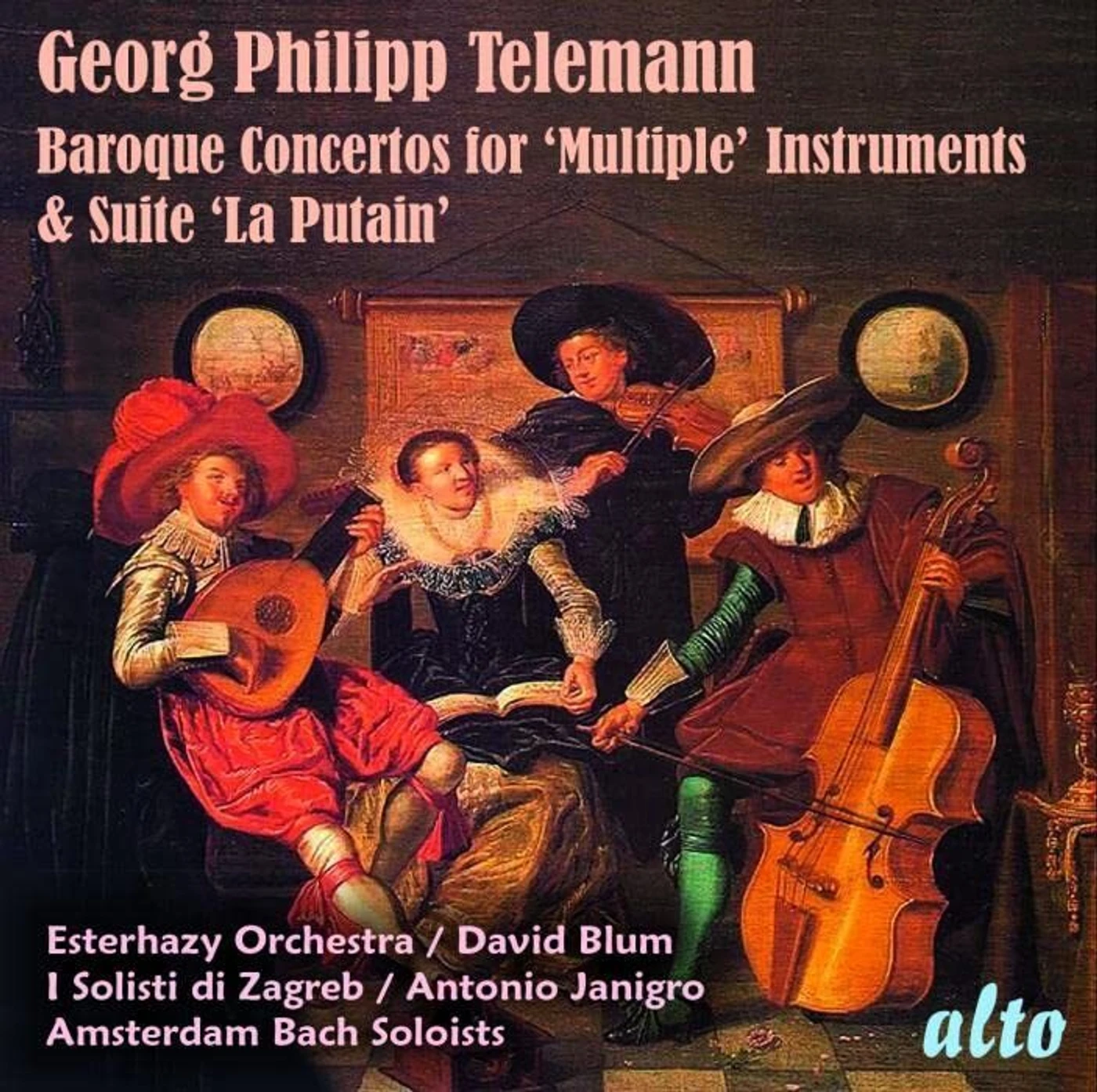 Zagreb Soloists Telemann 'multi Instrument' Concertos CD