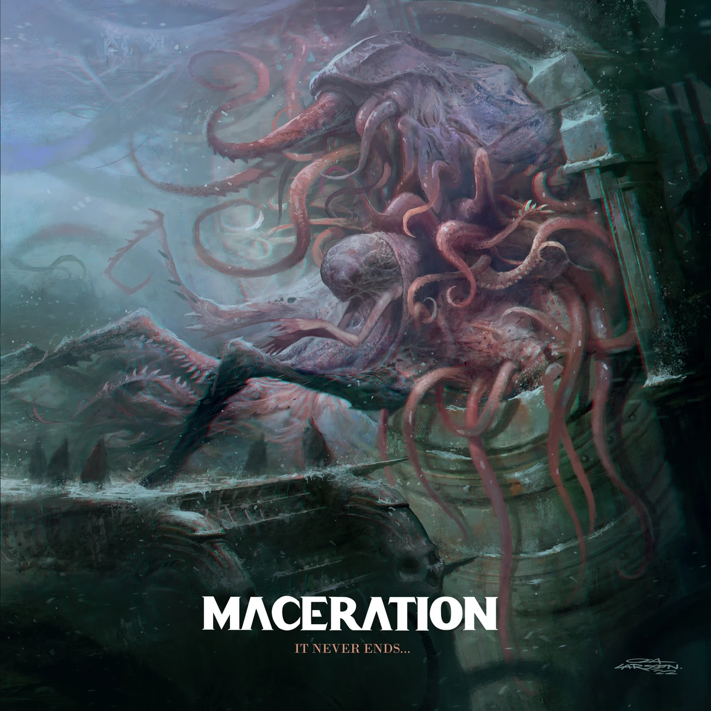 Maceration It Never Ends CD