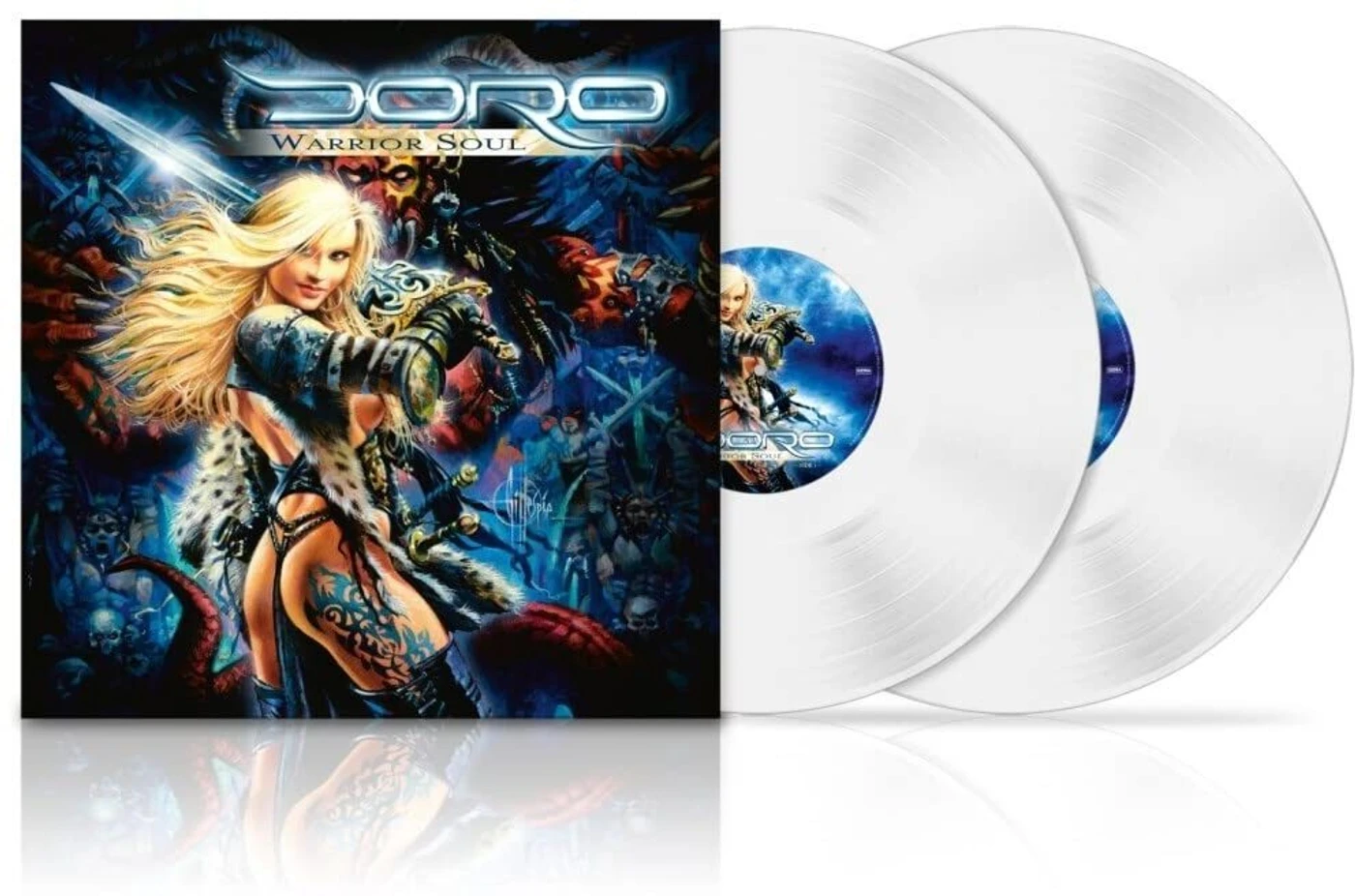 Doro Warrior Soul   White Vinyl Record