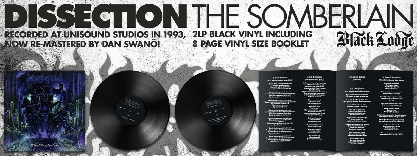 Dissection Somberlain Vinyl Record