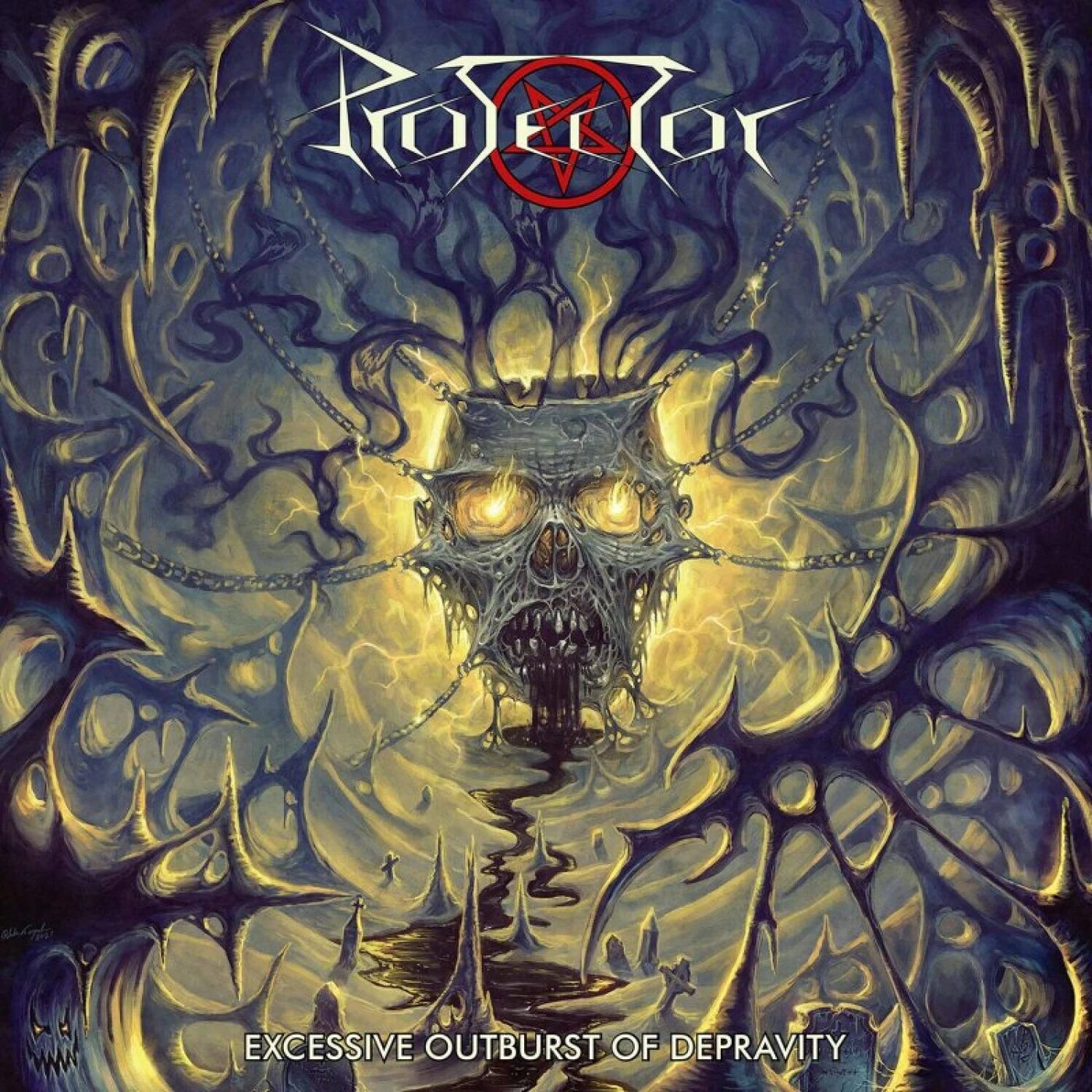 Protector Excessive Outburst Of Depravity Vinyl Record