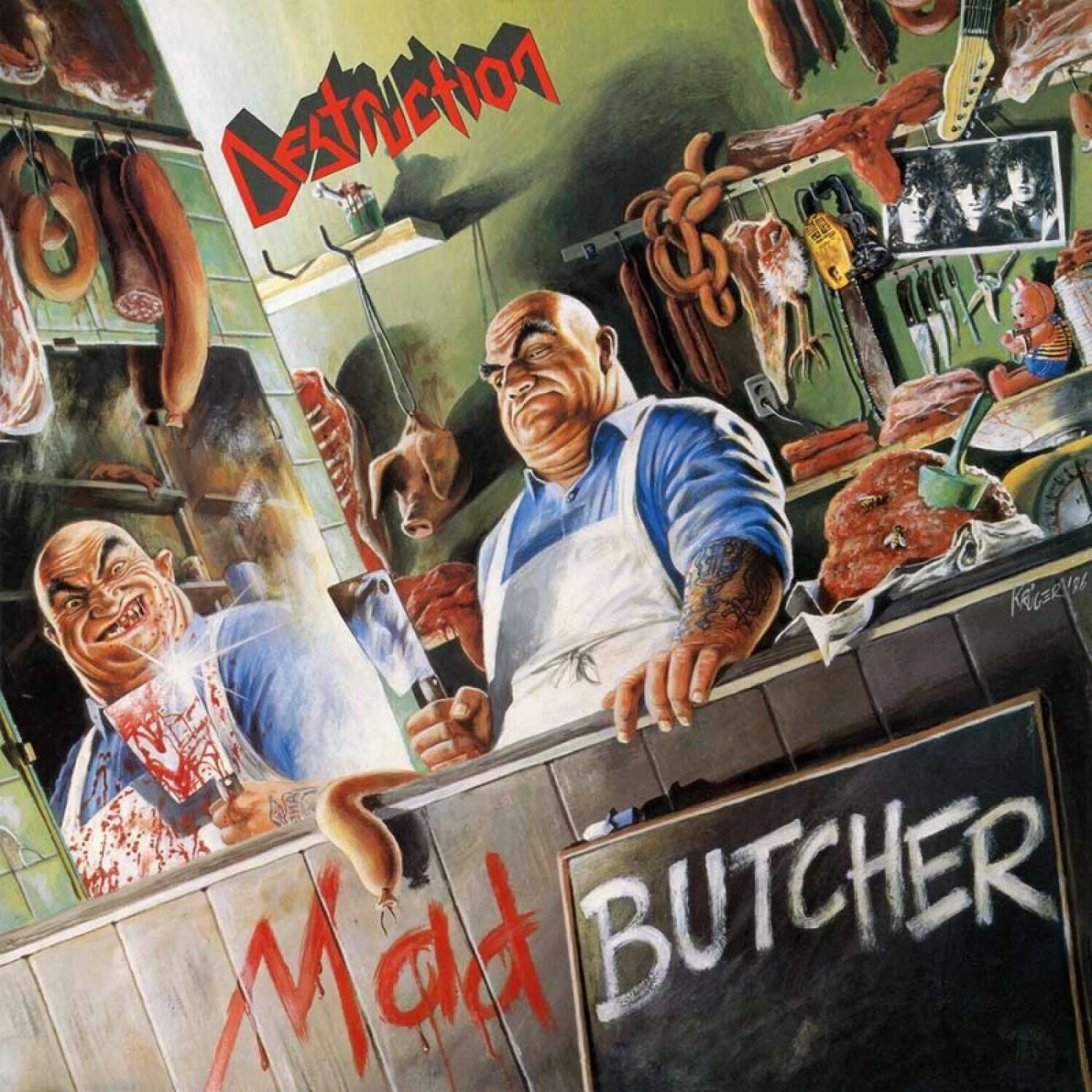 Destruction Mad Butcher Vinyl Record