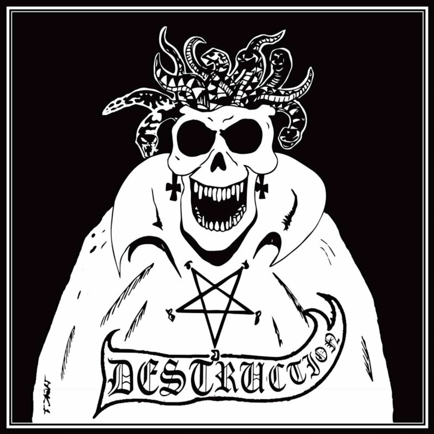 Destruction Bestial Invasion Of Hell Vinyl Record