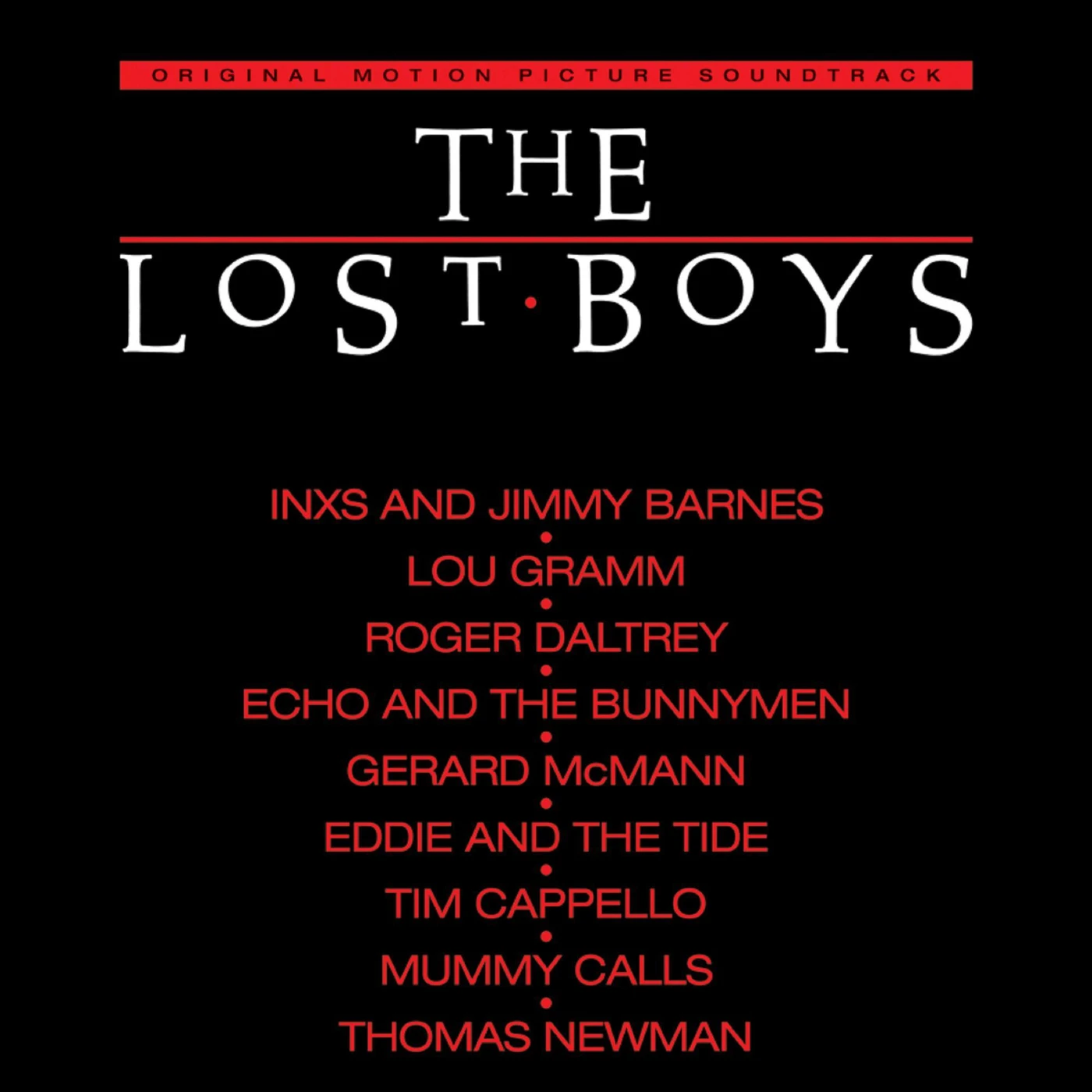 Soundtrack The Lost Boys Original Motion Picture So Vinyl Record