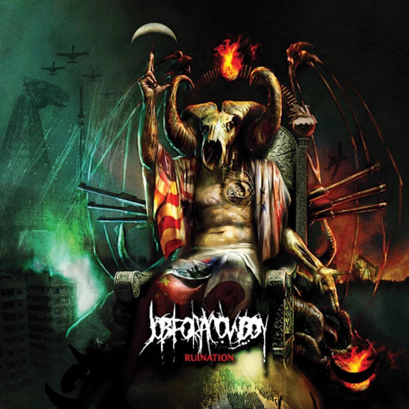 Job For A Cowboy Ruination Vinyl Record