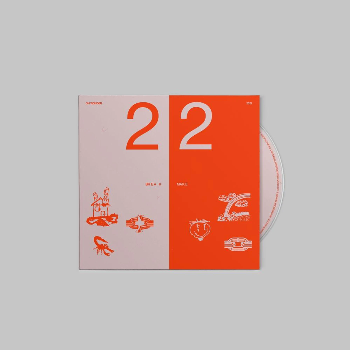 Oh Wonder 22 BREAK / 22 MAKE (X) (2CD) CD