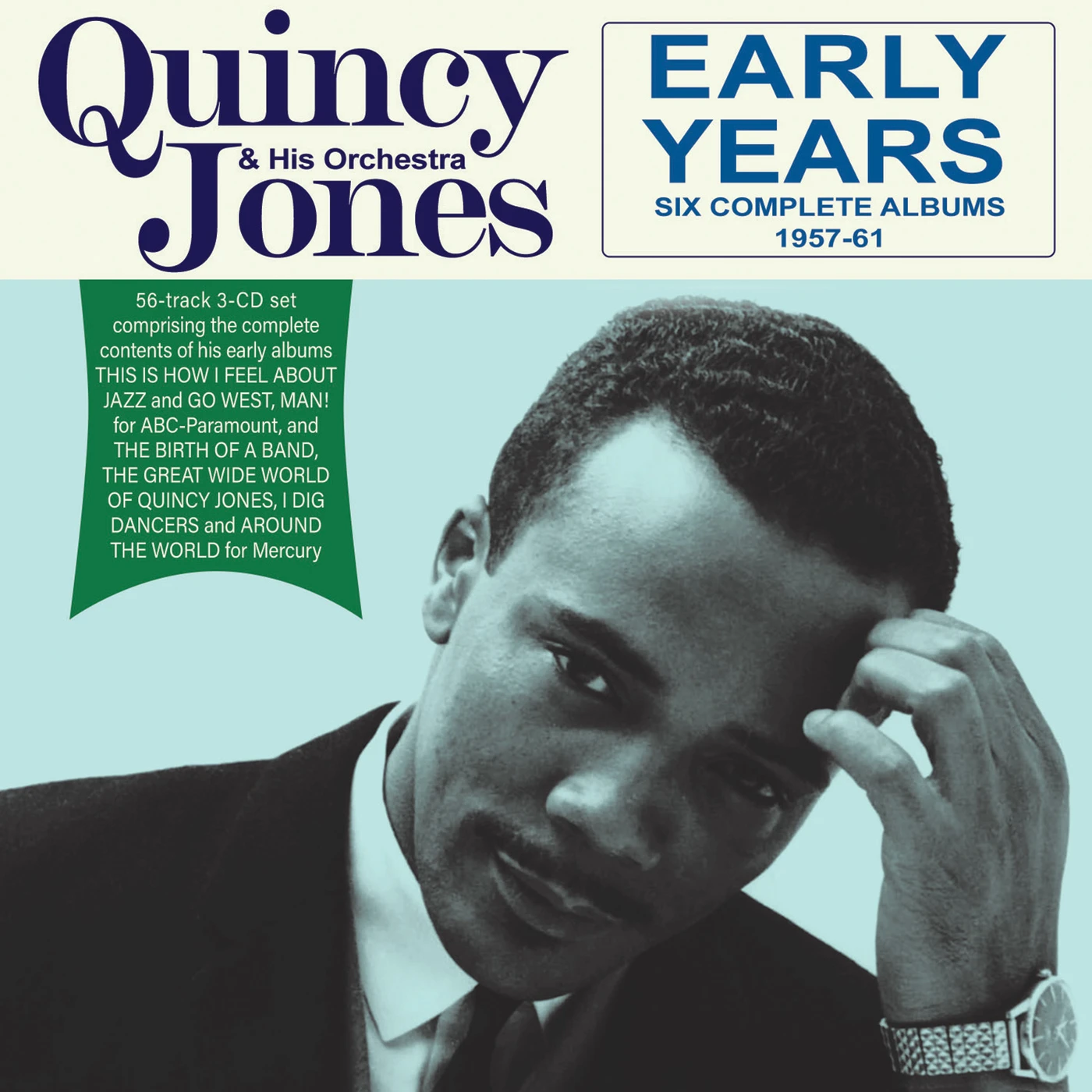 Quincy Jones EARLY YEARS: SIX COMPLETE ALBUMS 1957-61 CD