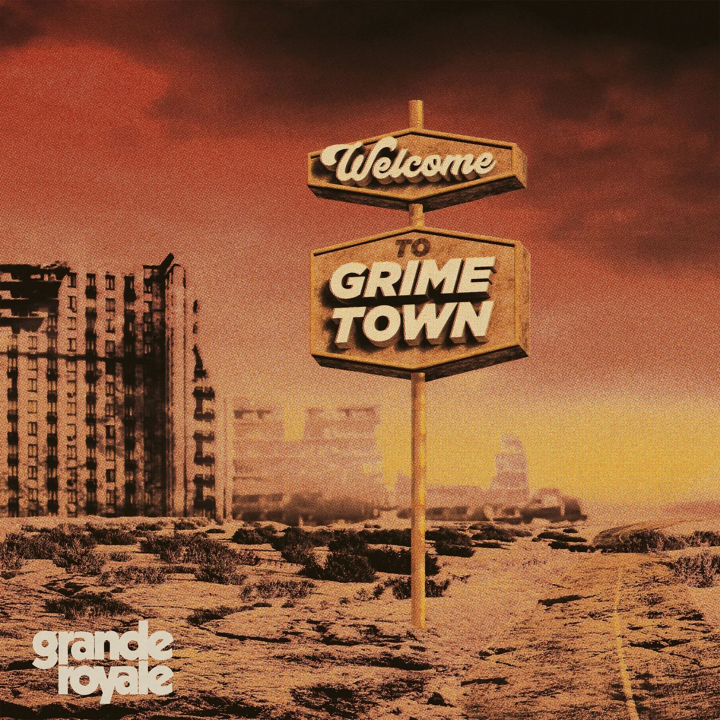 Grande Royale Welcome To Grime Town (Transparent Yello Vinyl Record