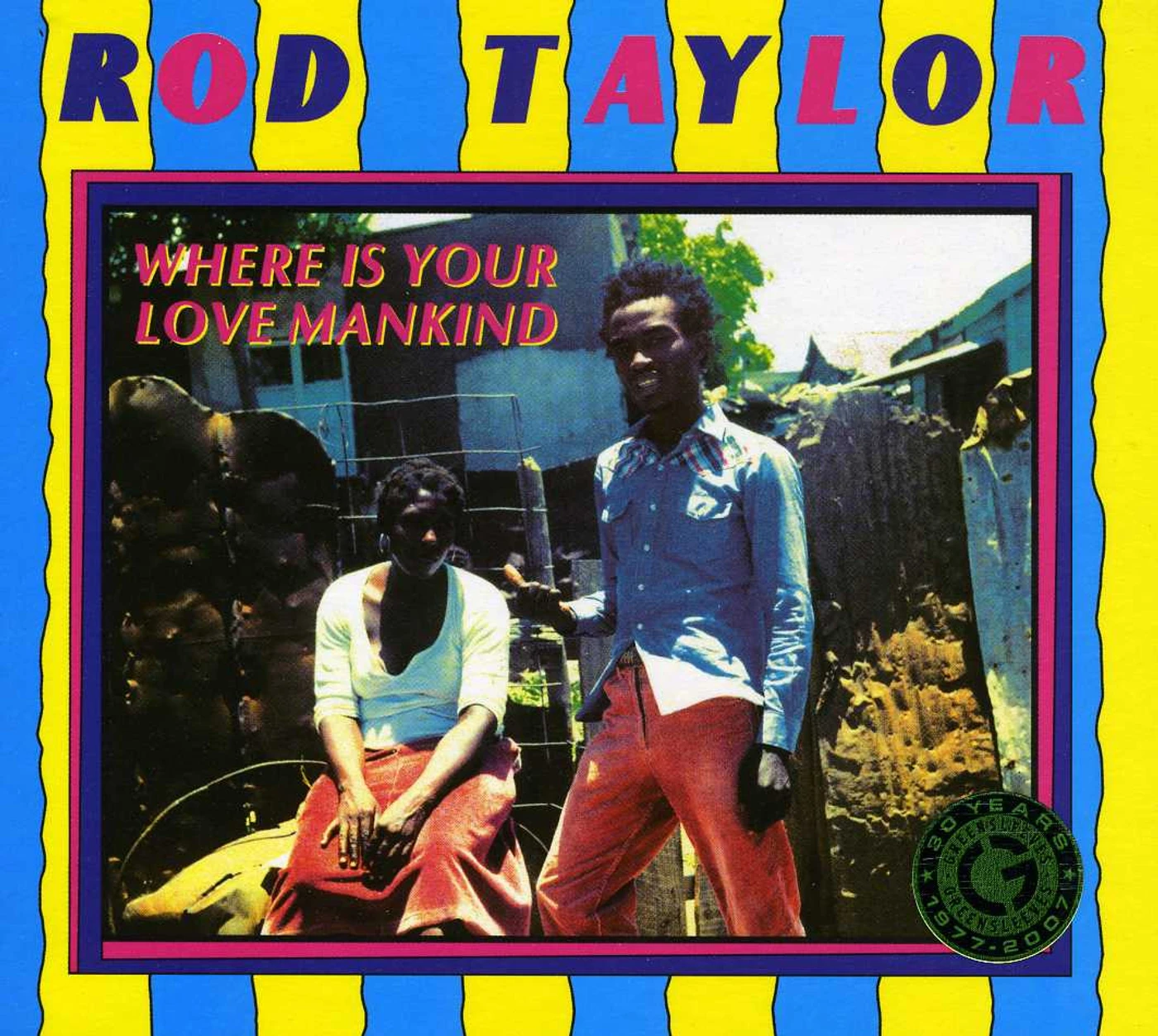 Rod Taylor WHERE IS YOUR LOVE MANKIND CD