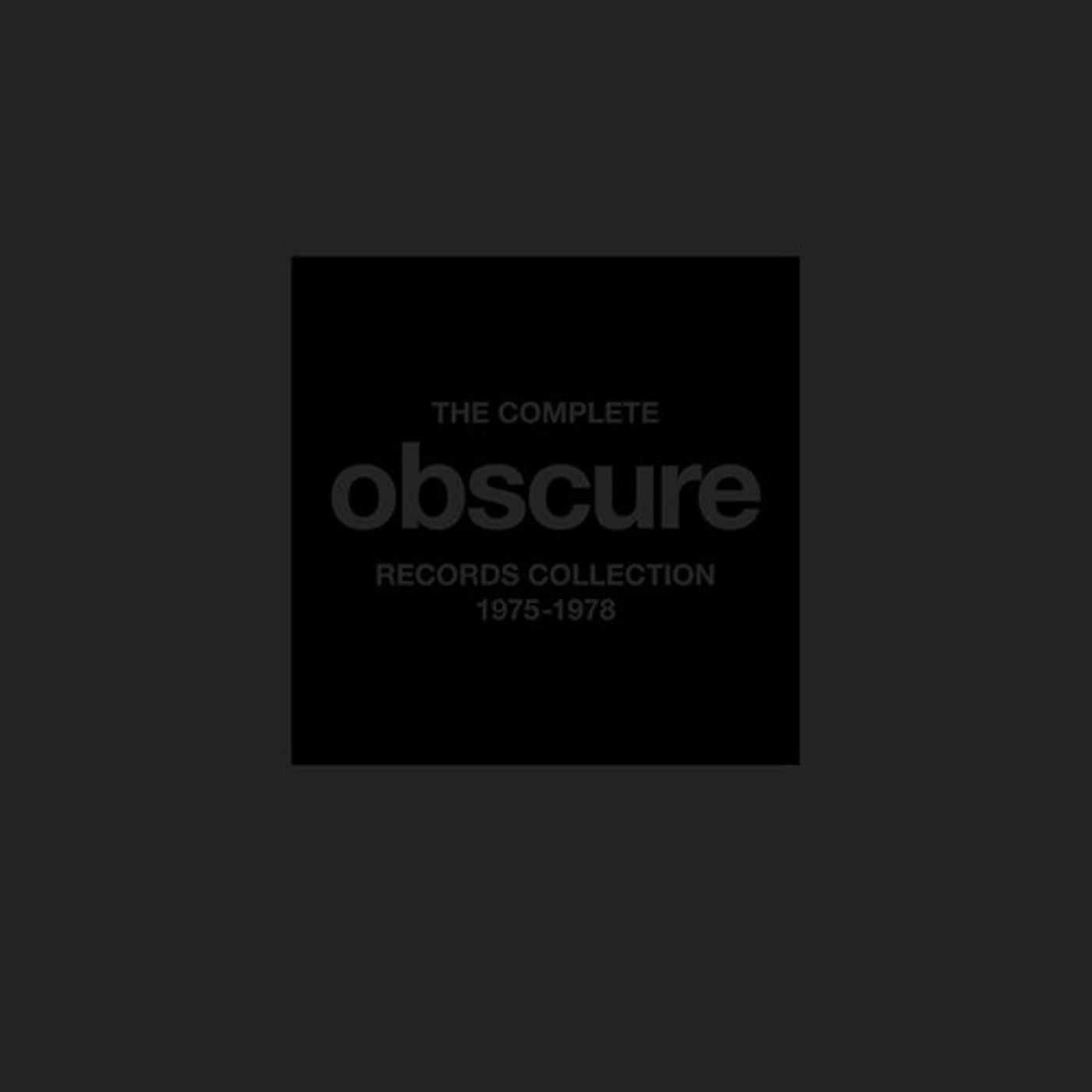 Complete Obscure Records Collection / Various