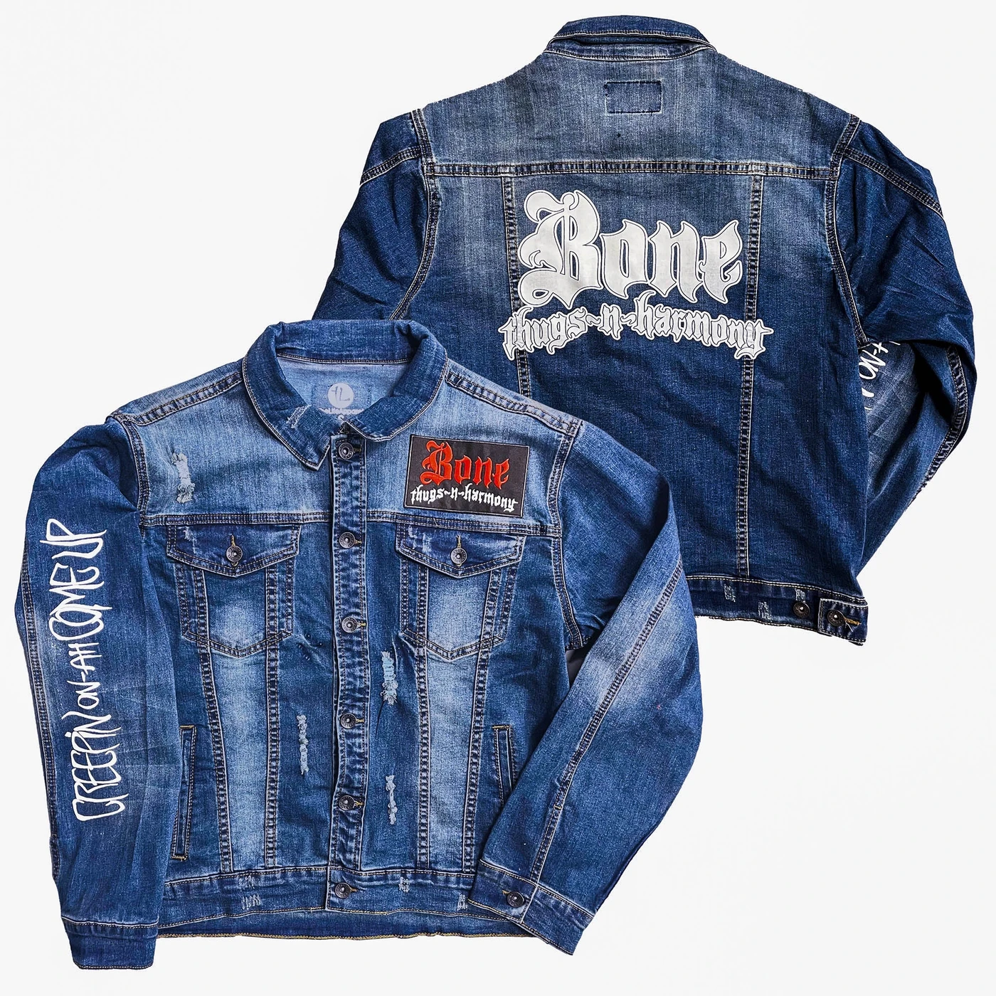 Bone Thugs-N-Harmony Creepin on ah Come Up "Denim Jacket"