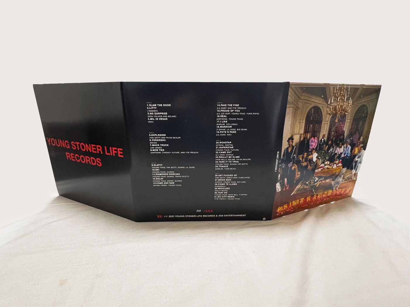 Young Stoner Life Records SL2 Deluxe Red Vinyl: Ltd. Edition of
