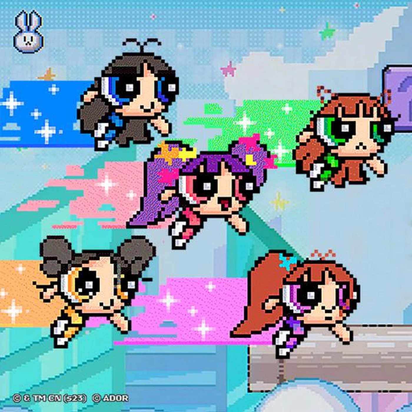 NewJeans GET UP (THE POWERPUFF GIRLS X NJ BOX VER.) CD