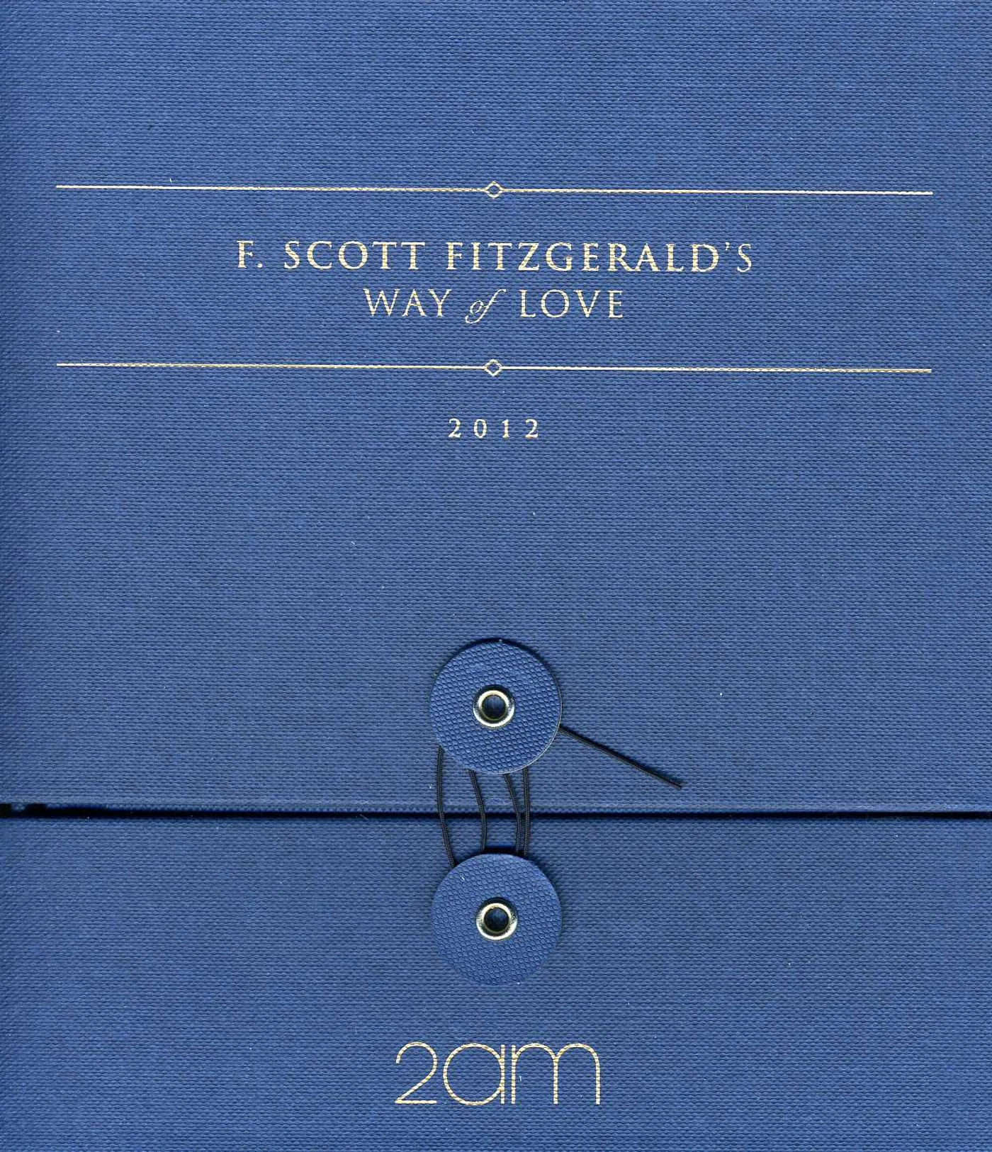 2AM F.SCOTT FITZGERALD'S WAY OF LOVE CD