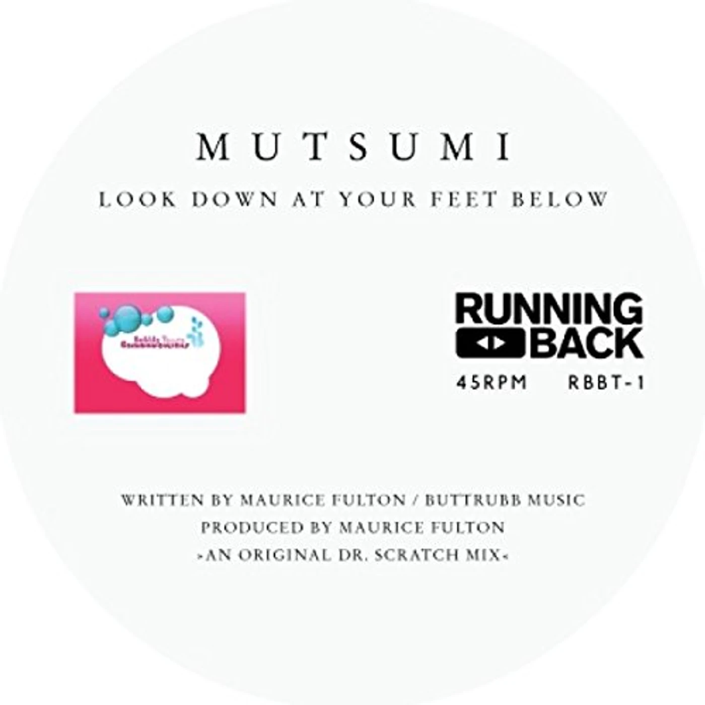 MUTSUMI Look Down At Your Feet Below Vinyl Record