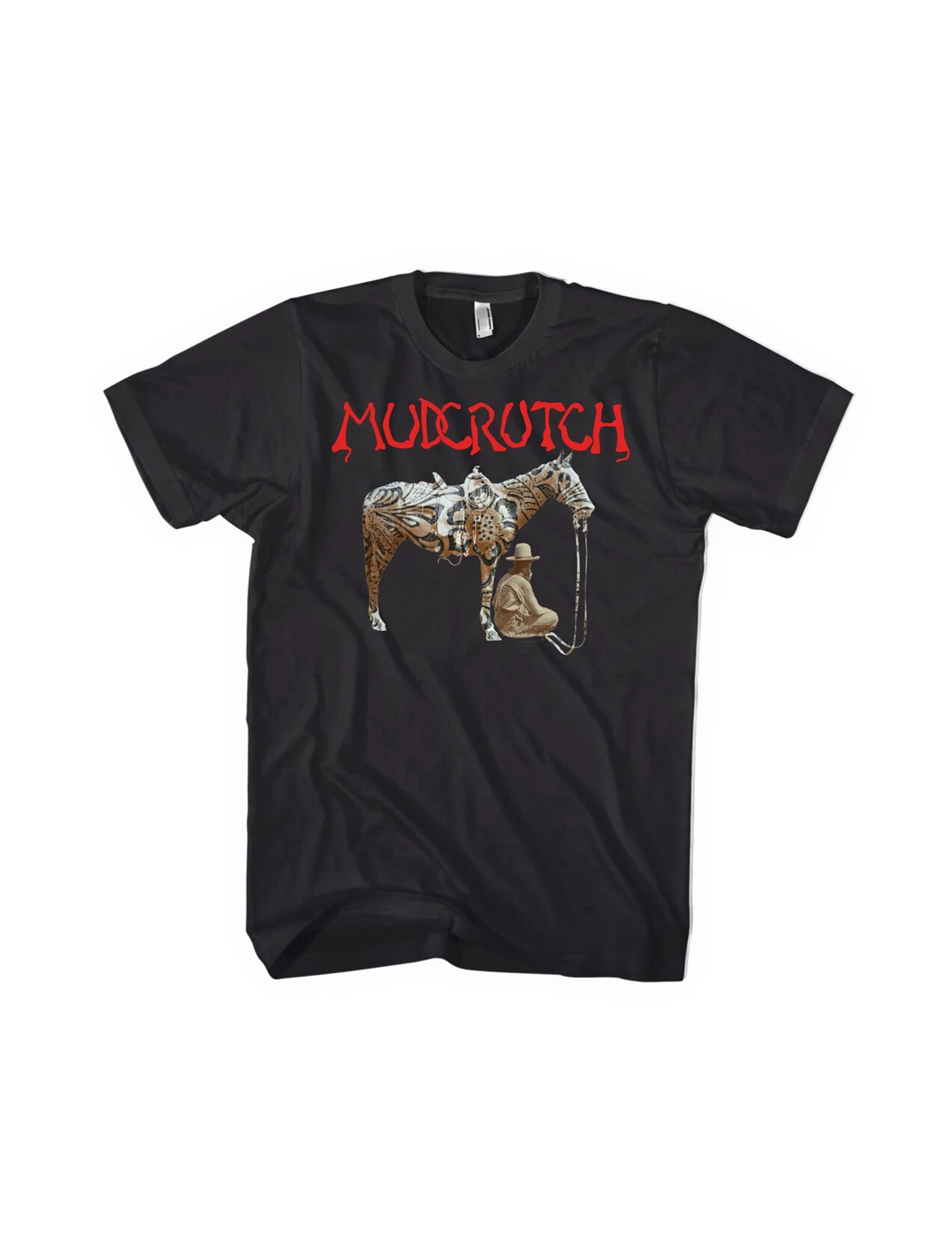 Mudcrutch Cowboy & Horse Black T-Shirt