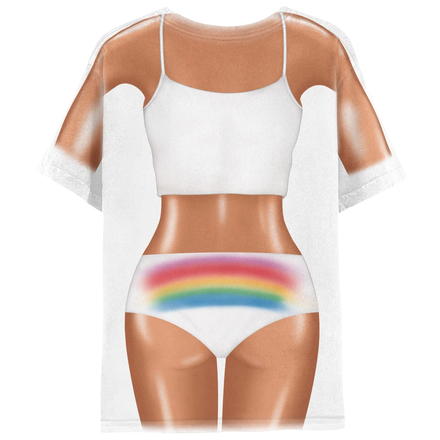 Mariah Carey Mariah Rainbow Body Tee