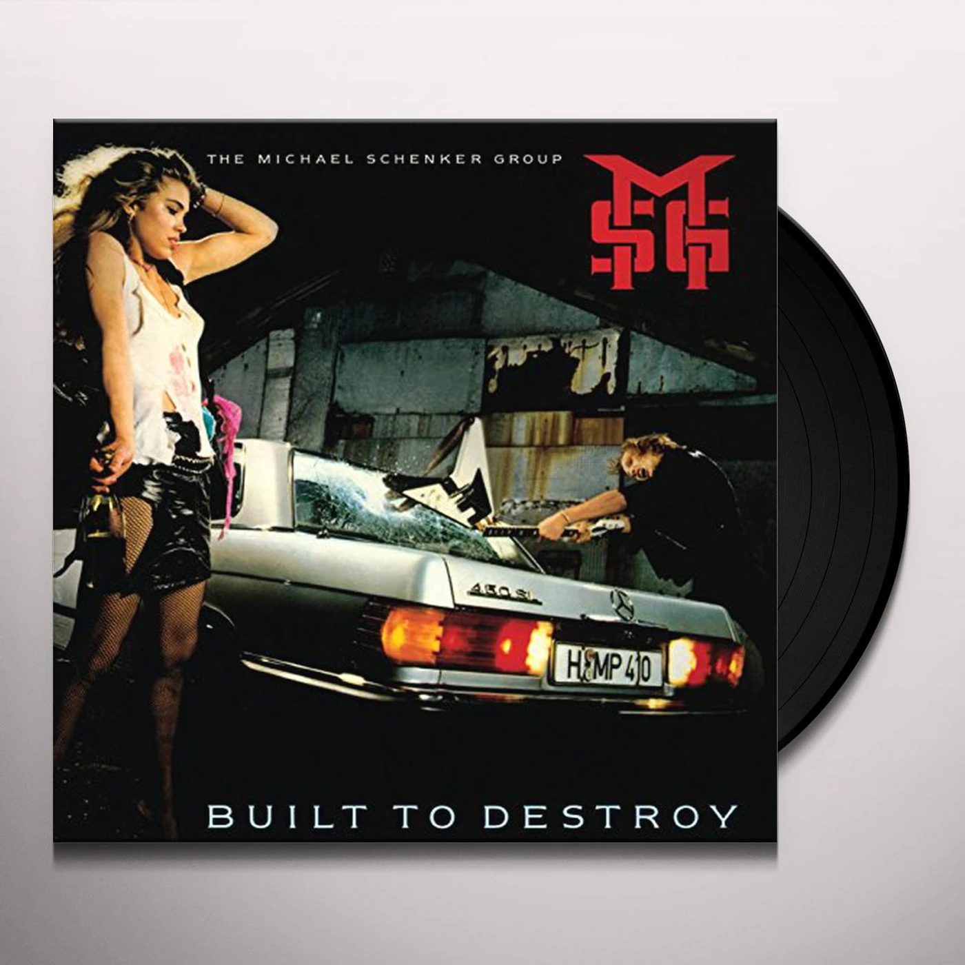 Michael Schenker Group Built To Destroy Vinyl Record