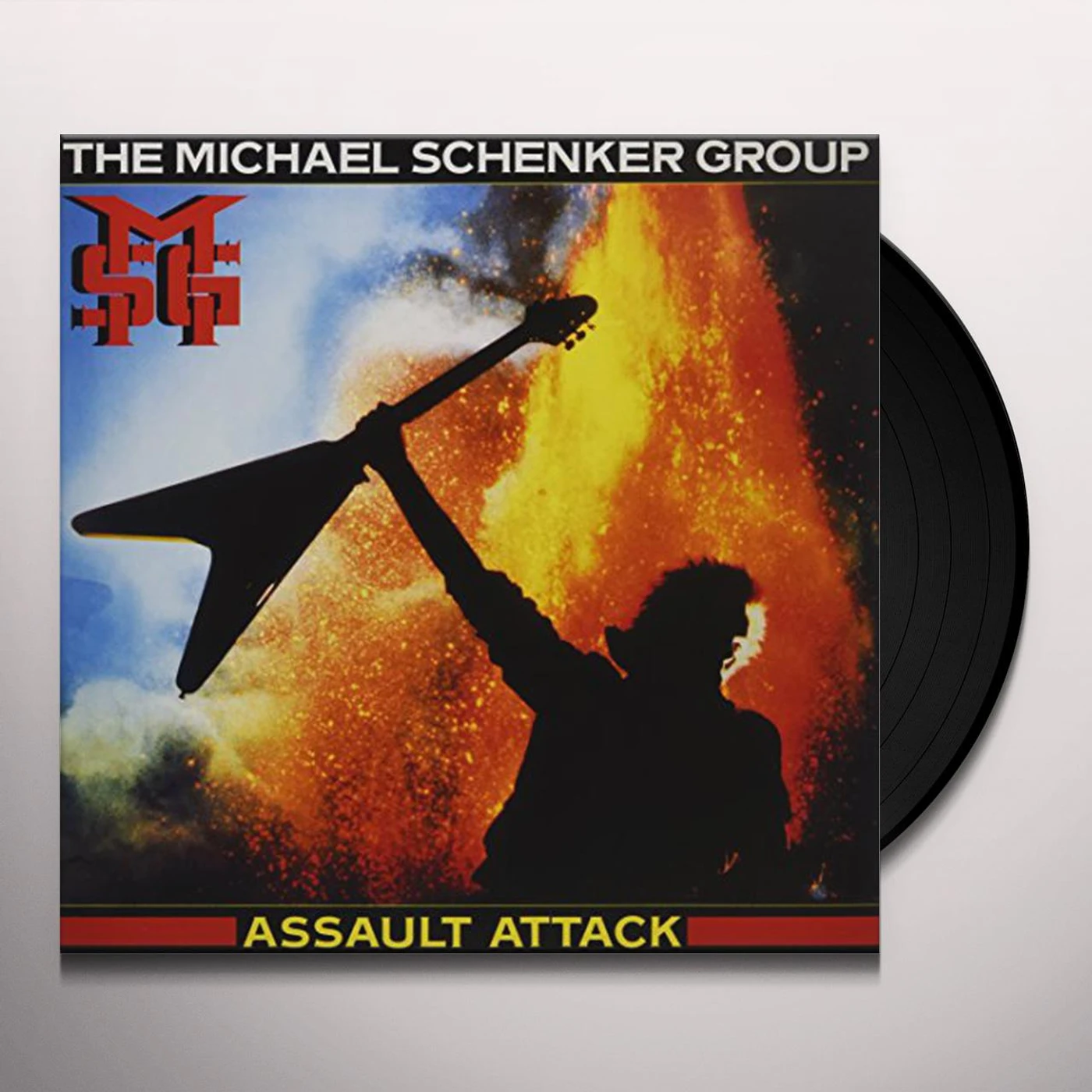 Michael Schenker Group Assault Attack Vinyl Record