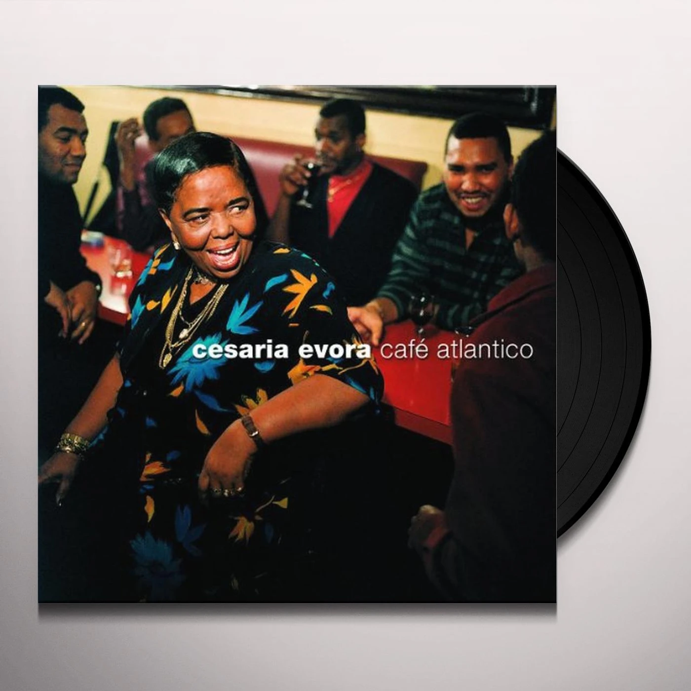 Cesária Evora CAFE ATLANTICO Vinyl Record