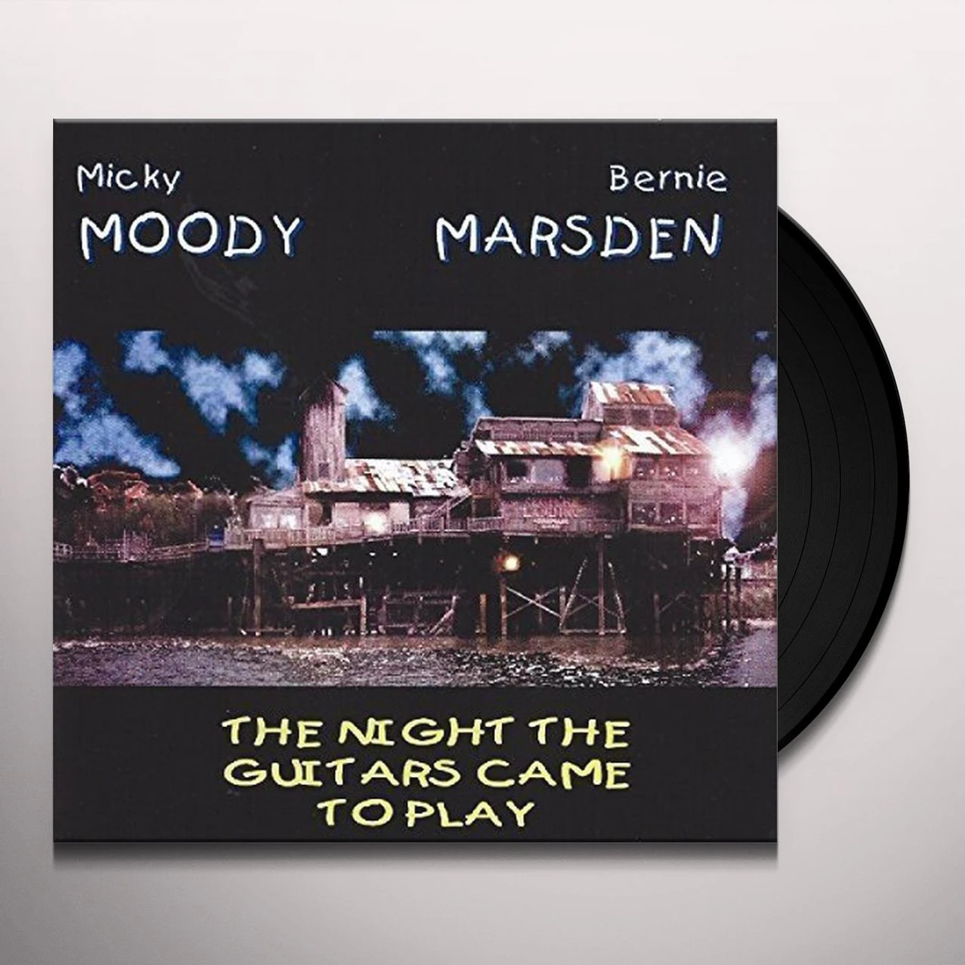 Micky Moody NIGHT THE GUITARS Vinyl Record