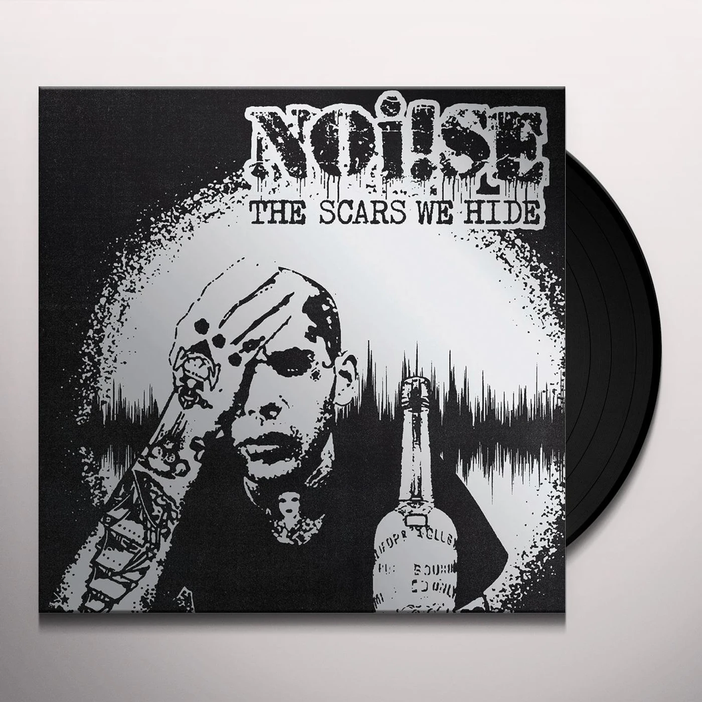 Noi!se SCARS WE HIDE (CLEAR VINYL) Vinyl Record