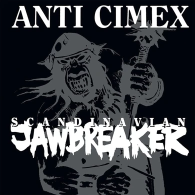 Anti Cimex LP - Scandinavian Jawbreaker (Clear W/ Black Splatter