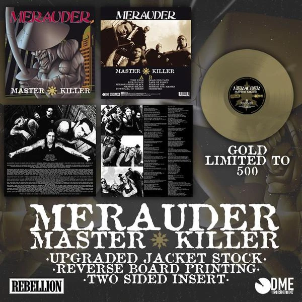 KillerレコードLPアナログHARDCORE Master Merauder